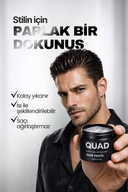 QUAD Q2 Shiny Look Saç Şekillendirici Pasta – Parlak Görünüm &amp; Güçlü Tutucu – Unisex - 100 ml