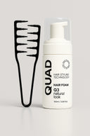 Q3 Köpük Wax Seti – Doğal Görünüm + Mucizevi Tarak