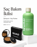 QUAD Kusursuz Görünüm Seti - Hacim + Kapatma Seti- UNISEX (KAHVE-YEŞİL)