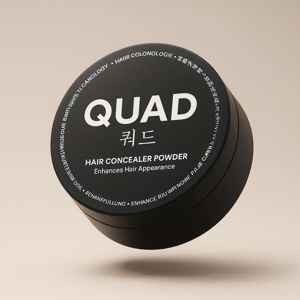 Quad Saç Kapatıcı Toz – Anında Doğal Yoğunluk