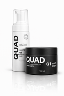 QUAD Q3 Foam Styler - Q1 Matt Paste - Doğal Hacim - Belirgin Bukle - Mat Şekillendirme Seti