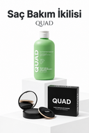QUAD Kusursuz Görünüm Seti - Hacim + Kapatma Seti- UNISEX ( SİYAH-YEŞİL)