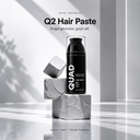 QUAD Q2 Airless Beyaz kırıcı etkili parlak wax – Parlak Görünüm & Güçlü Tutuculuk