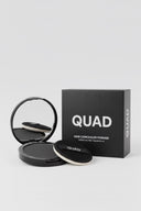 QUAD UNISEX Siyah Saç & Sakal Kapatıcı Dolgunlaştırıcı Pudra – Doğal Topik Etki 10gr