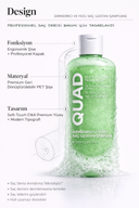 QUAD Purifying & Fast Hair Growth Shampoo – Saç Derisini Arındıran ve Hızlı Saç Uzamasını Destekleyen Şampuan